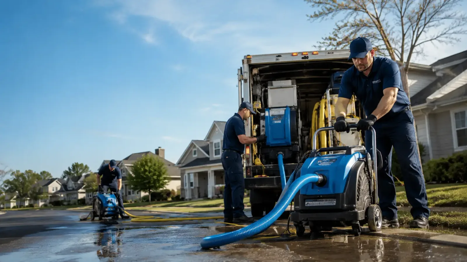 Flood Damage Cleanup in Lashmeet, WV